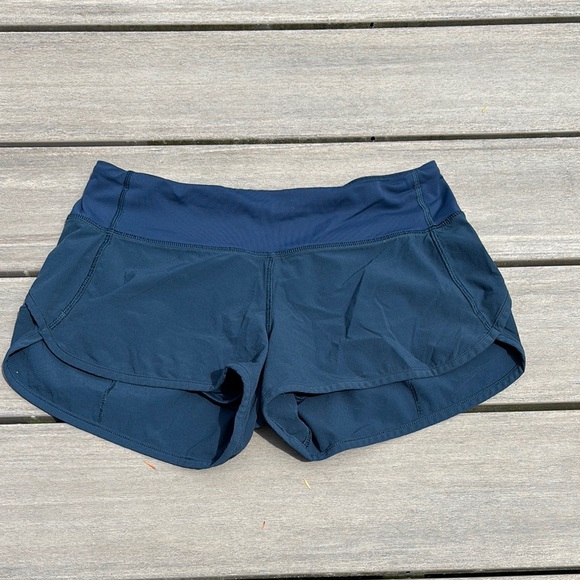Pants - Lululemon Speed Up HR Shorts 4” Lined True Navy